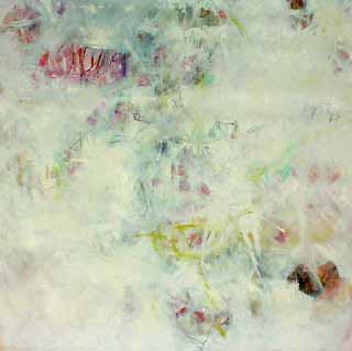Cool Mother Earth, 50" x 50" (127 x 127 cm), Oil/Canvas, 1995